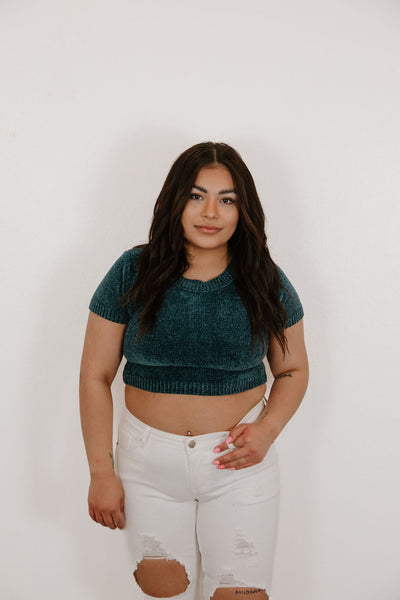 Let's Snuggle Crop Top