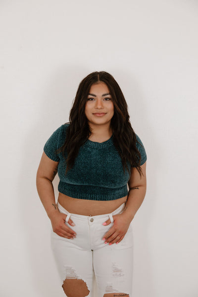 Let's Snuggle Crop Top