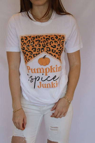 Pumpkin Spice Junkie Tee