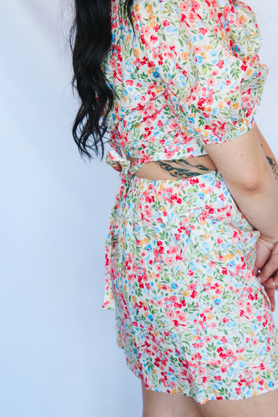 Soft Florals Skirt