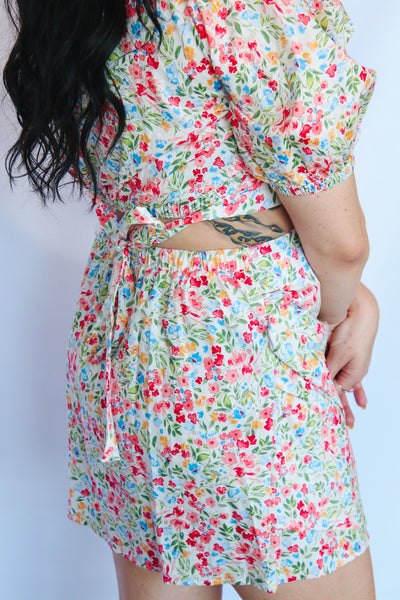 Soft Florals Skirt