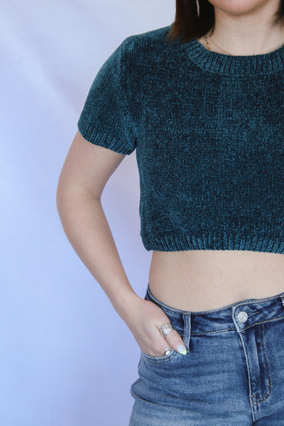 Let's Snuggle Crop Top