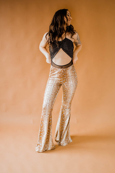 Sequin Blizzard Bodysuit